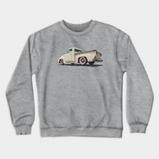 1956 Ford F1 - stylized Crewneck Sweatshirt